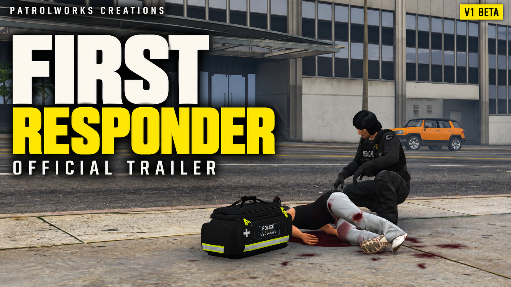 FirstResponder — udzielanie pomocy poszkodowanemu w GTA V